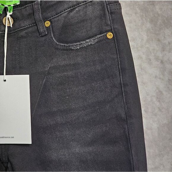 Sandrine Rose x Free People Straight Distressed Jeans Size 24 - Picture 3 of 7